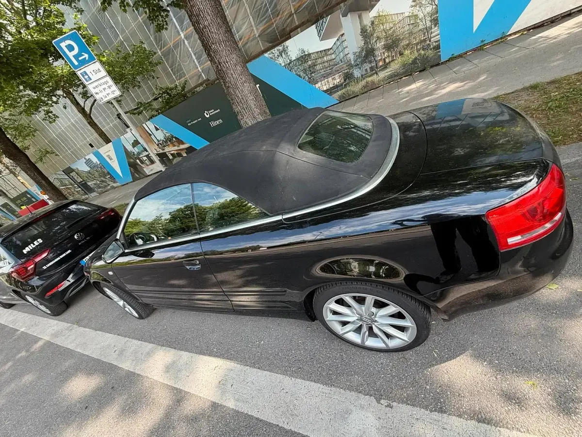 Gebraucht Audi A4 Cabriolet 147 PS (108 kW) 2008 Schwarz Cabrio