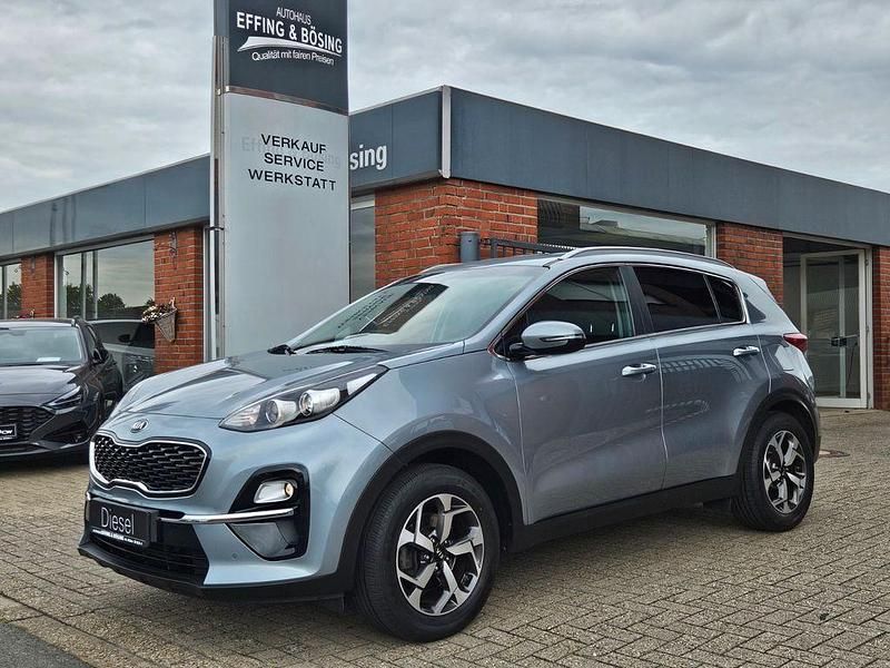 Silber Gebraucht 2019 Kia Sportage Vision SUV | 16.790 € (Fairer Preis) - Bild 1/4