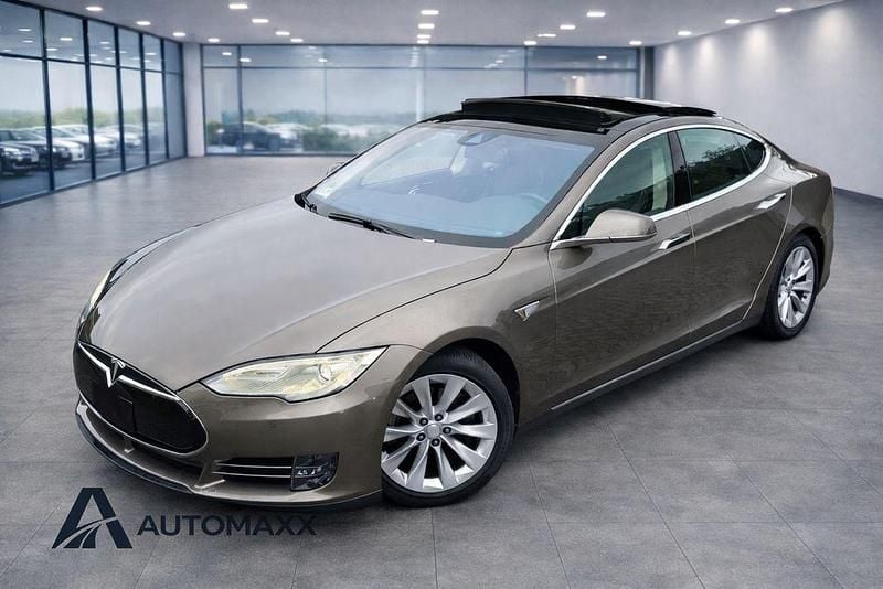 Gebraucht Tesla Model S 244 kW (332 PS) 2015 Gold Kleinwagen