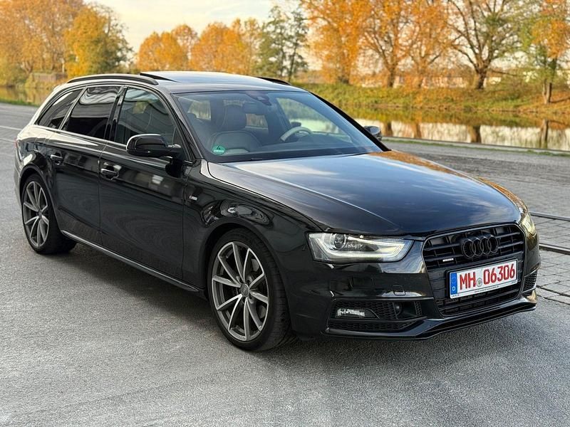 Schwarz Gebraucht 2014 Audi A4 S-line plus Kombi | 16.800 € (Fairer Preis) - Bild 1/4