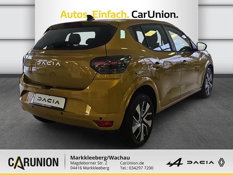 Neu Dacia Sandero Essentiel 110 PS (80 kW) 2025 Schwarz Limousine