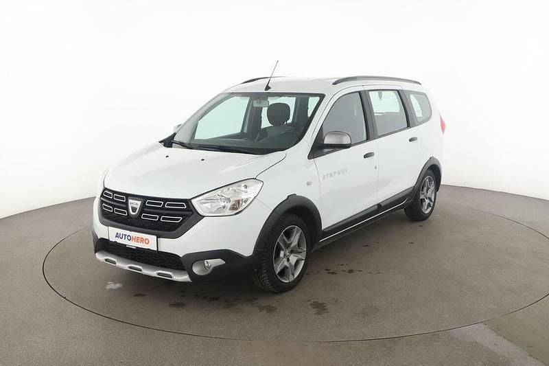 Gebraucht Dacia Lodgy Stepway 102 PS (75 kW) 2019 Weiß Van / Kleinbus