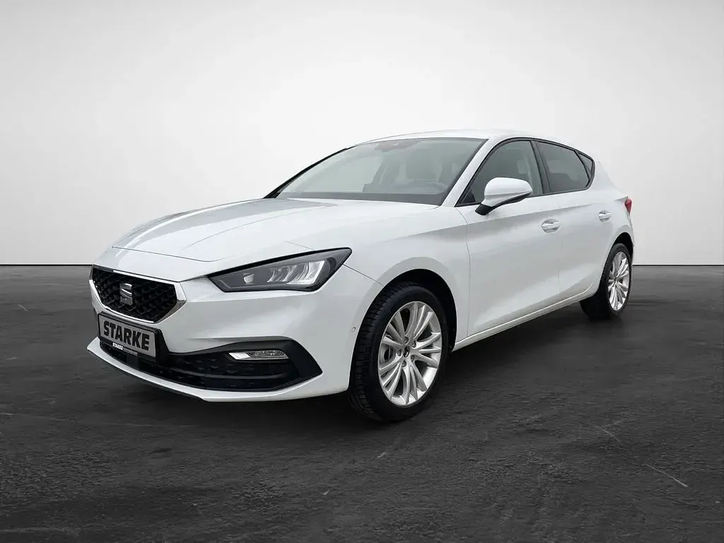 Neu Seat Leon Style 150 PS (110 kW) 2025 Weiß (glacial weiß metallic) Limousine