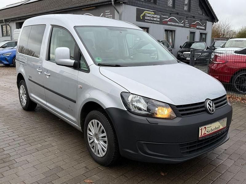 Second-hand VW Caddy 86 CP (63 kW) 2013 Argintiu Monovolum