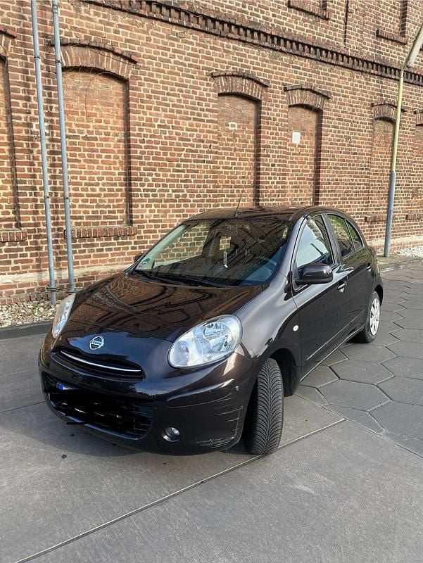 Schwarz Gebraucht 2012 Nissan Micra Kleinwagen | 4.500 € (Guter Preis) - Bild 1/4