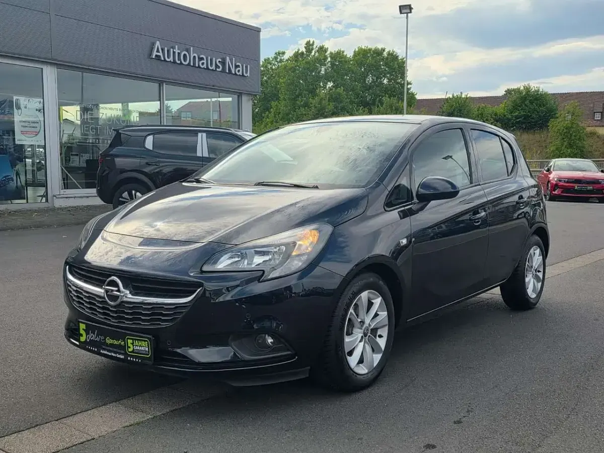 Gebraucht Opel Corsa 90 PS (66 kW) 2018 Tiefsee blau Kleinwagen