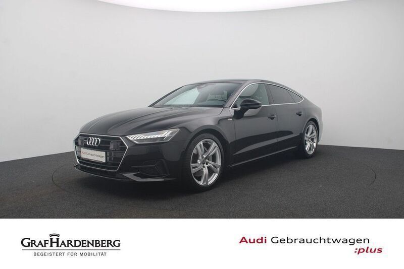 Mythosschwarz metallic Gebraucht 2021 Audi A7 Sportback Ambiente Kleinwagen | 47.880 € (Guter Preis) - Bild 1/4
