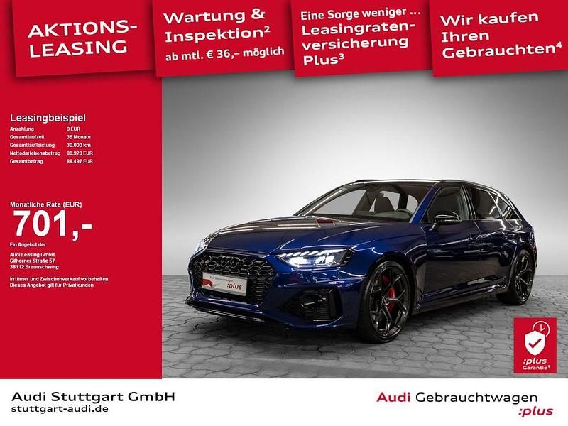 Blau Gebraucht 2024 Audi RS4 Sport Kombi | 80.920 € (Fairer Preis) - Bild 1/2