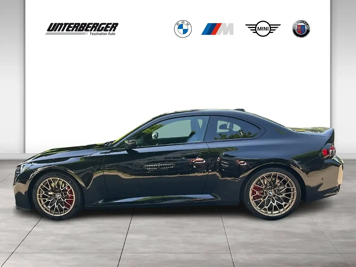 Neu BMW M2 Shadowline 530 PS (389 kW) 2026 Schwarz Coupé