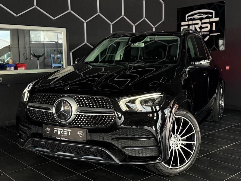 Schwarz Gebraucht 2019 Mercedes GLE350 AMG line SUV | 38.500 € (Fairer Preis) - Bild 1/4