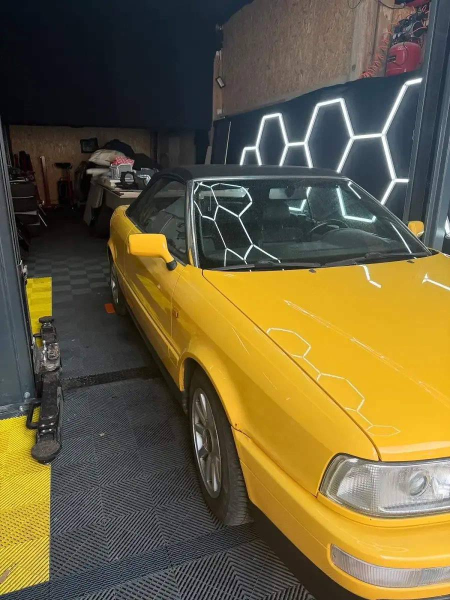 Used Audi Cabriolet 150 HP (110 kW) 1998 Yellow Cabriolet