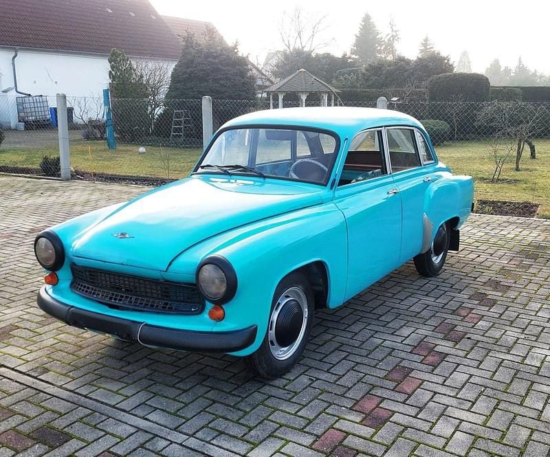Blau Gebraucht 1964 Wartburg 311 Limousine | 3.600 € - Bild 1/4