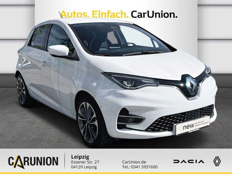 Gebraucht Renault Zoe Intens 100 kW (136 PS) 2020 Arktis weiß (weiß) Kleinwagen