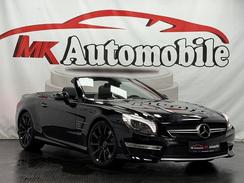 Schwarz Gebraucht 2015 Mercedes SL63 AMG AMG Cabrio | 56.990 € - Bild 1/4