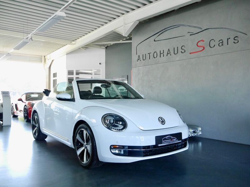 Weiß Gebraucht 2014 VW Beetle Exclusive Cabrio | 12.950 € (Fairer Preis) - Bild 1/4