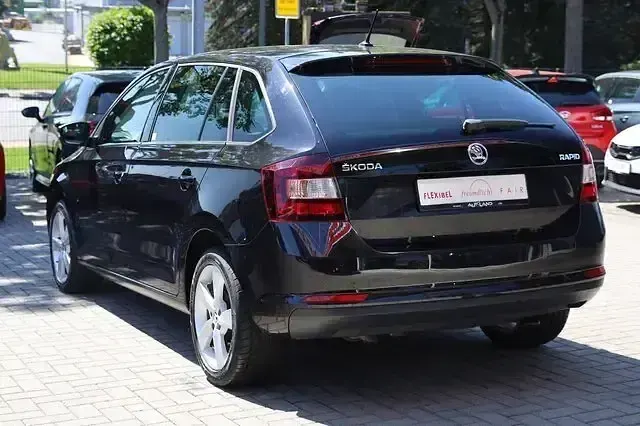 Gebraucht Skoda Rapid Monte Carlo 110 PS (80 kW) 2018 Schwarz Kleinwagen
