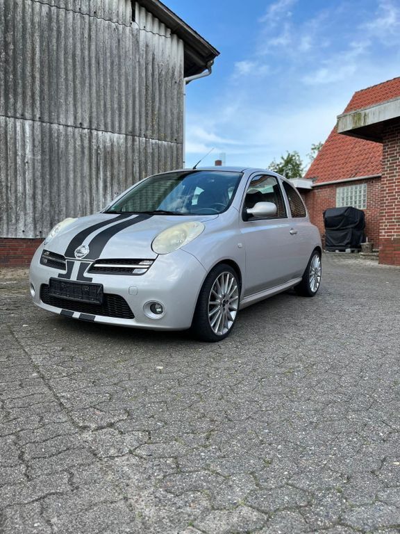 Grau Gebraucht 2007 Nissan Micra Acenta Kleinwagen | 850 € (Superpreis) - Bild 1/4