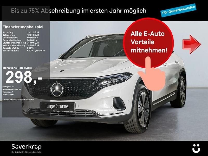 Weiß unilack polarweiß Gebraucht 2024 Mercedes EQA350 Progressive SUV | 37.777 € (Etwas zu teuer) - Bild 1/2
