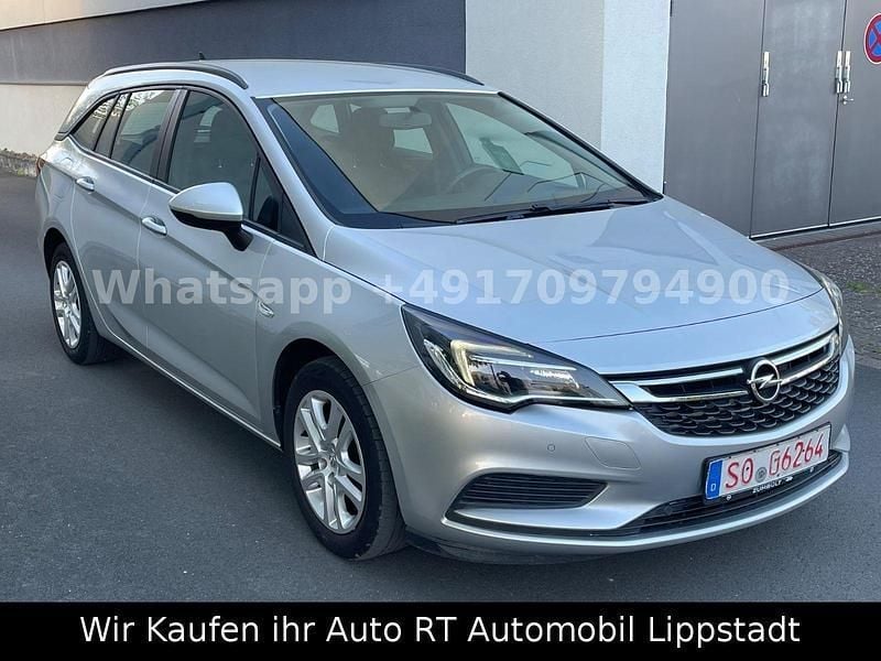 Silber Gebraucht 2019 Opel Astra Edition Kombi | 7.999 € (Superpreis) - Bild 1/4