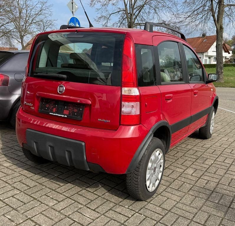 Gebraucht Fiat Panda 4x4 Climbing 69 PS (50 kW) 2007 Rot Kleinwagen