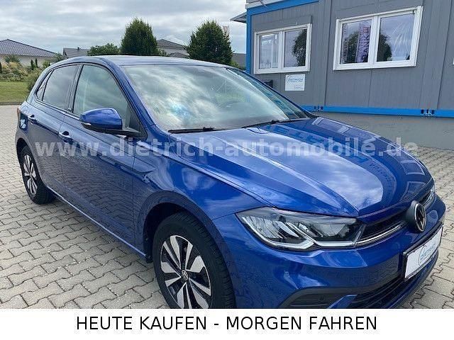 Gebraucht VW Polo Move 95 PS (69 kW) 2023 Blau Kleinwagen