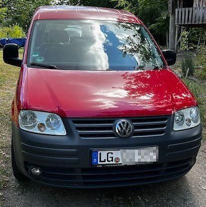 Rot Gebraucht 2008 VW Caddy Life Van / Kleinbus | 1.500 € (Superpreis) - Bild 1/4