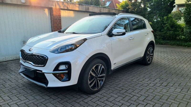 Weiß Gebraucht 2019 Kia Sportage Platinum SUV | 19.990 € (Guter Preis) - Bild 1/4