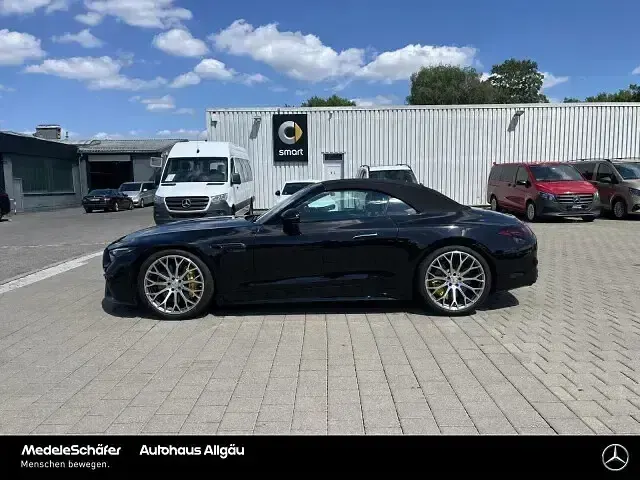 Gebraucht Mercedes SL55 AMG Premium Plus 476 PS (350 kW) 2024 Lack obsidianschwarz Cabrio