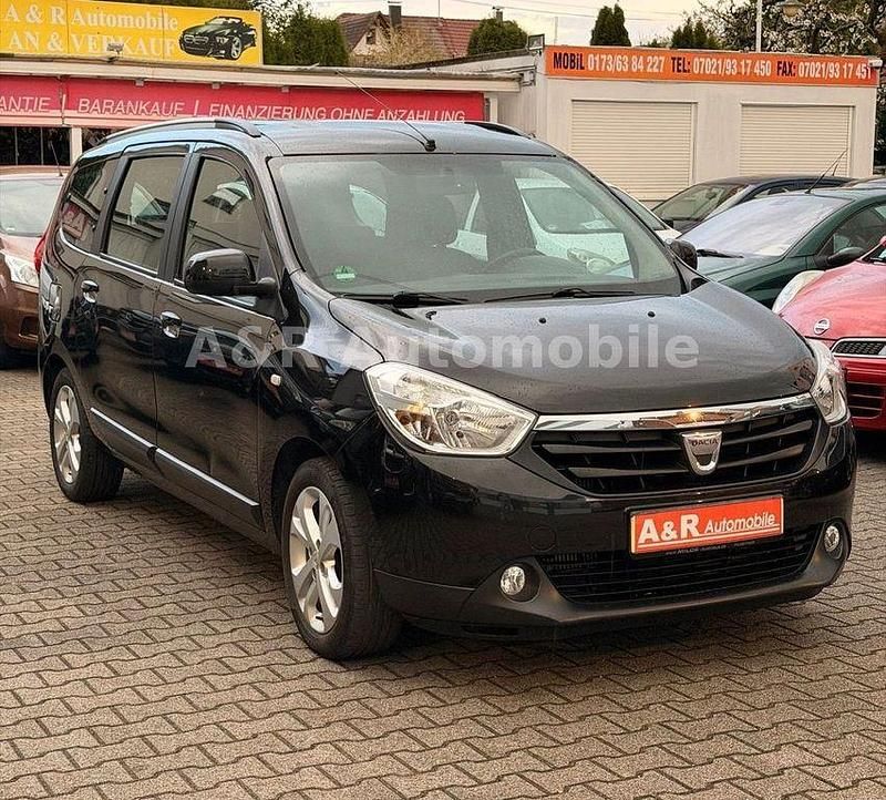 Gebraucht Dacia Lodgy Prestige 107 PS (78 kW) 2015 Schwarz Van / Kleinbus