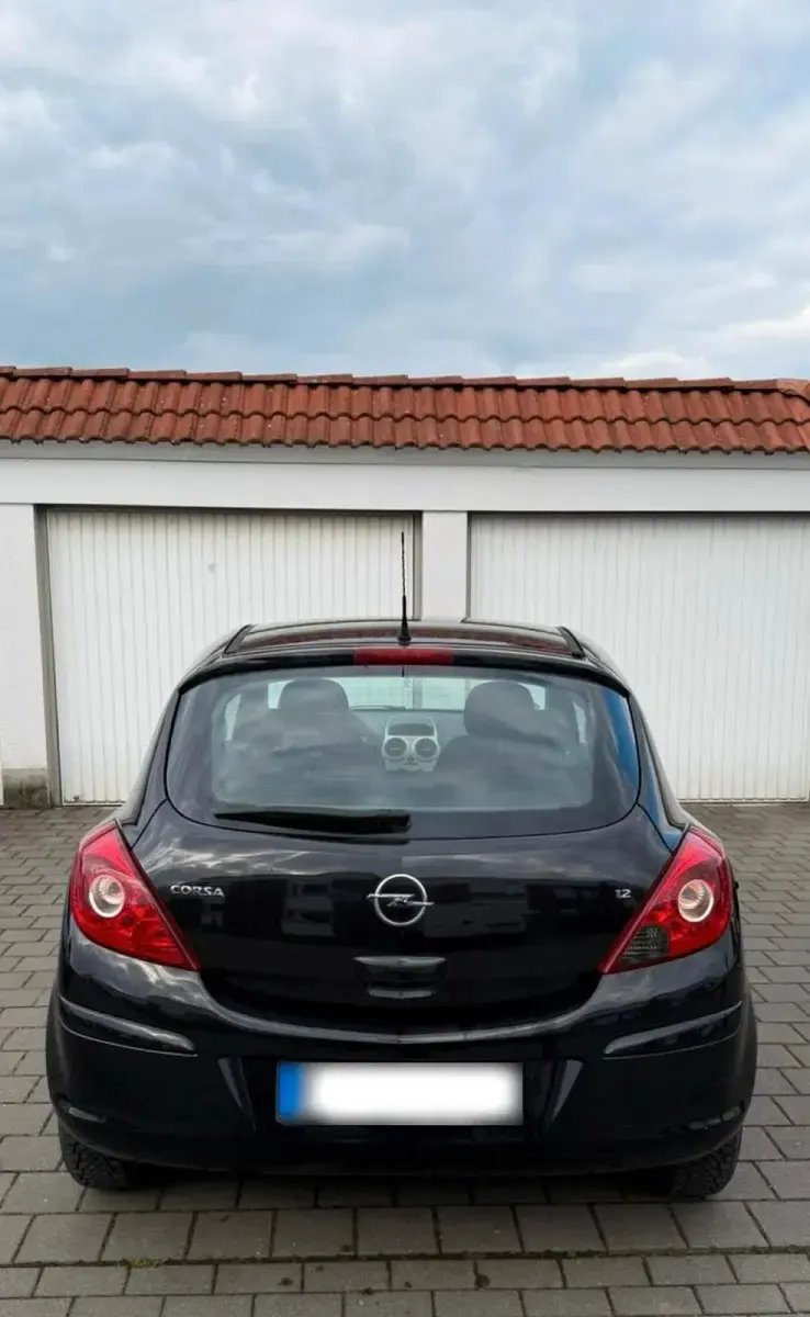 Gebraucht Opel Corsa 80 PS (58 kW) 2007 Schwarz Kleinwagen