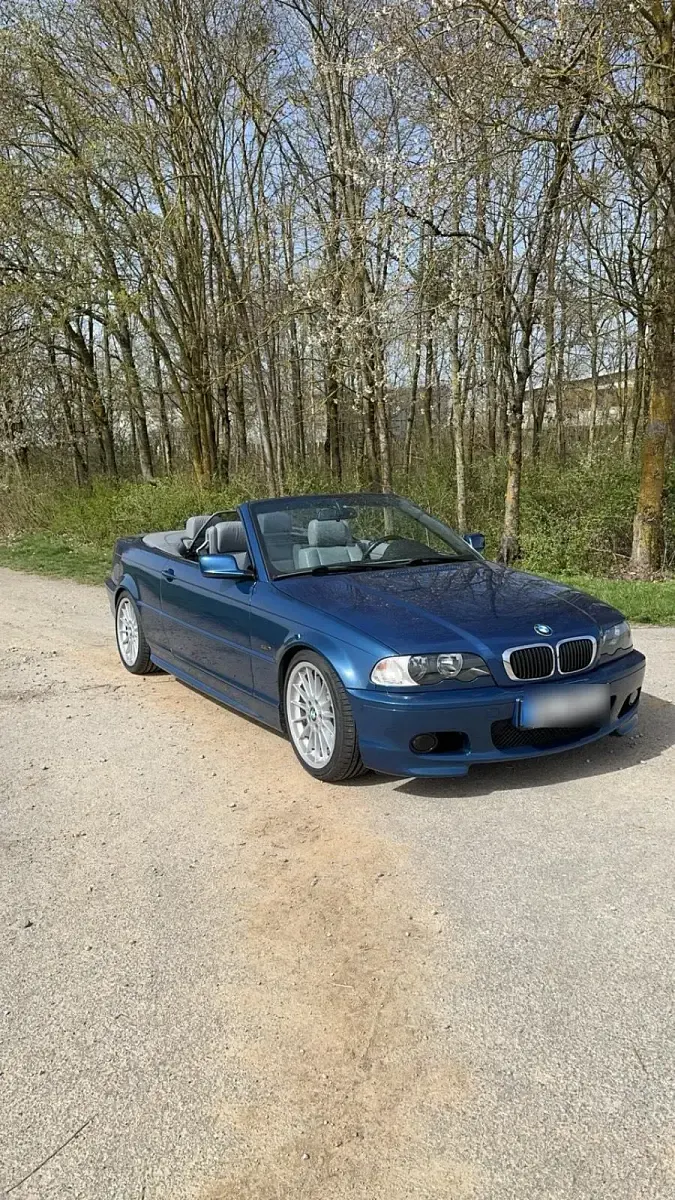 Używany BMW 325 Cabriolet 191 KM (140 kW) 2002 Niebieski Kabriolet