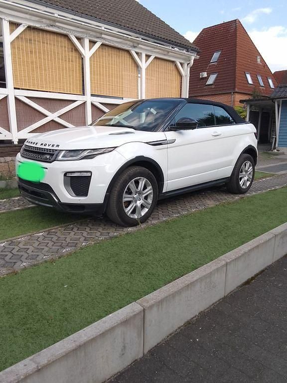 Weiß Gebraucht 2016 Land Rover Range Rover evoque Cabrio | 15.900 € (Superpreis) - Bild 1/4