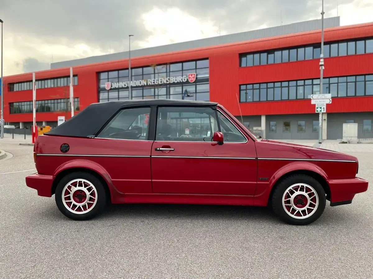 Gebraucht VW Golf Cabriolet 95 PS (69 kW) 1988 Rot Cabrio
