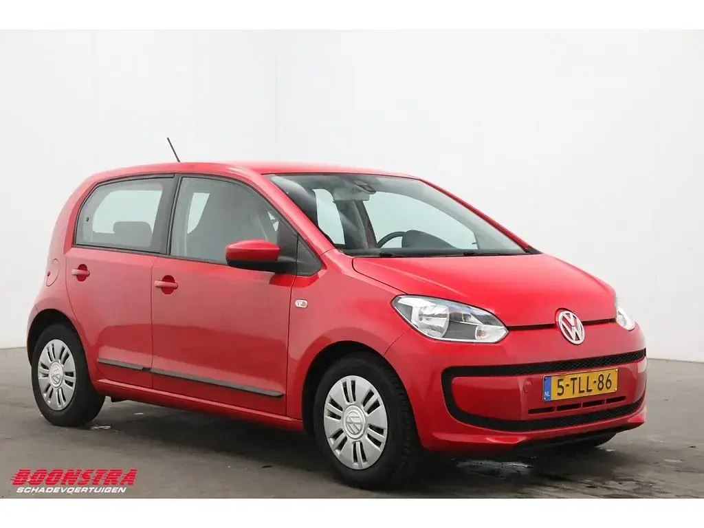 Gebraucht VW up! move up! 60 PS (44 kW) 2014 Rot Kleinwagen
