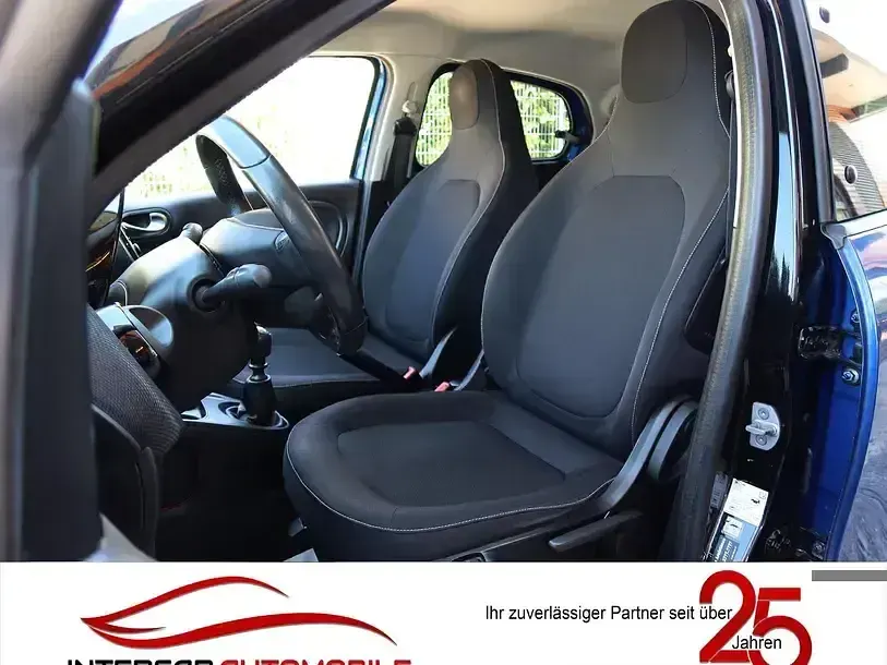 Gebraucht Smart ForFour Passion 90 PS (66 kW) 2015 Blau Kleinwagen