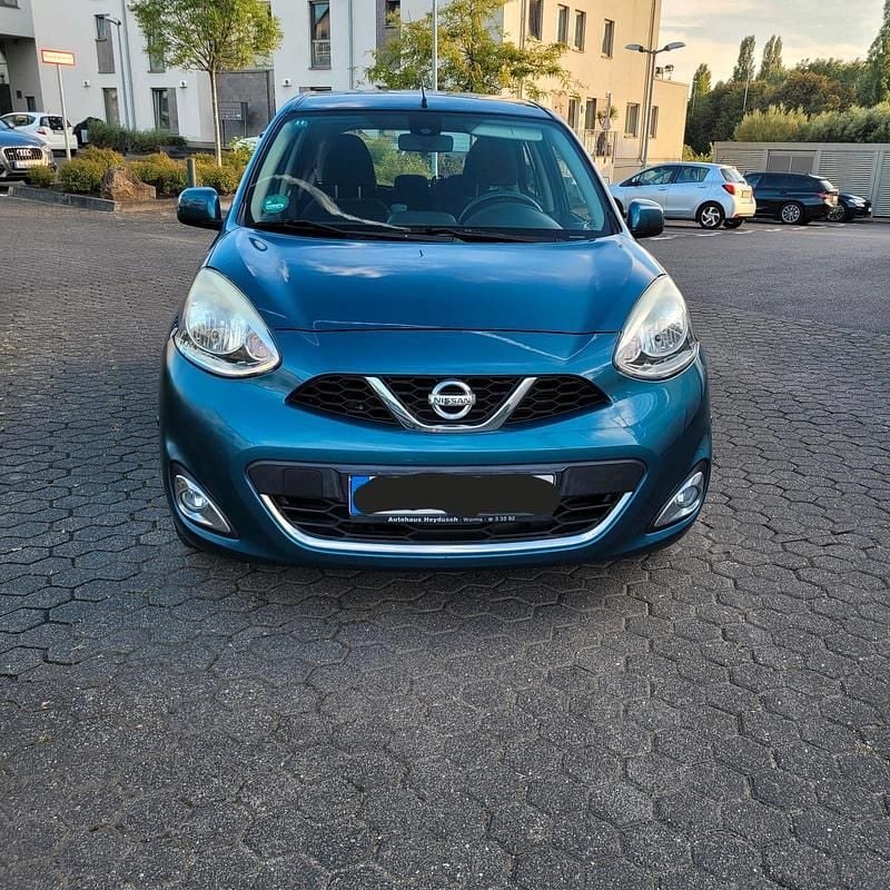 Blau Gebraucht 2010 Nissan Micra Kleinwagen | 3.950 € (Fairer Preis) - Bild 1/4