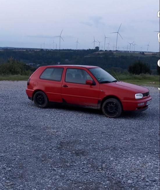 Rot Gebraucht 1997 VW Golf III Kleinwagen | 450 € (Superpreis) - Bild 1/4