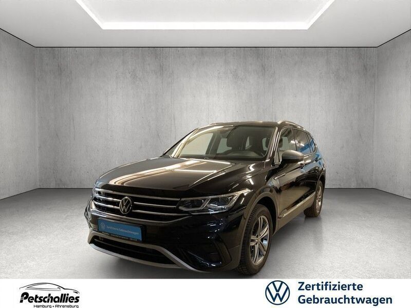 Schwarz Gebraucht 2023 VW Tiguan Allspace Elegance SUV | 44.480 € (Teuer) - Bild 1/4