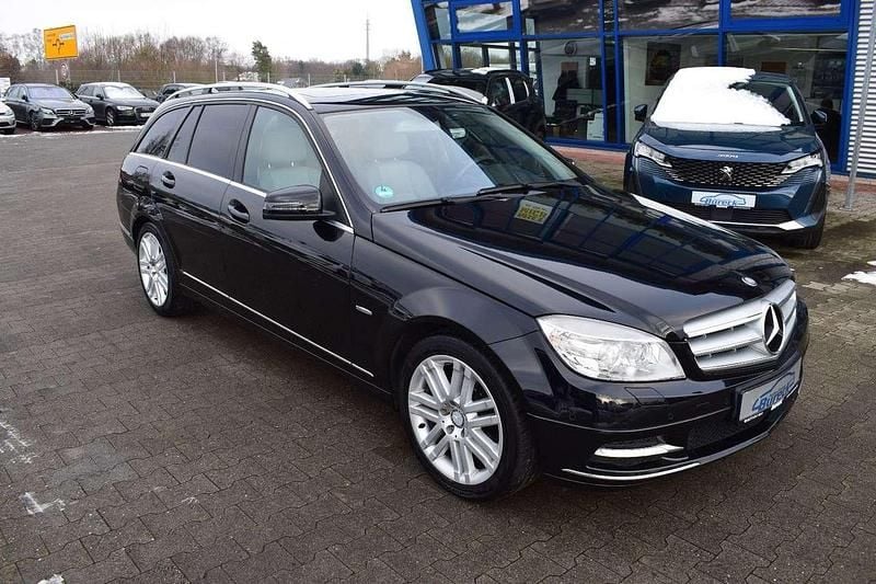Schwarz Gebraucht 2010 Mercedes C200 Kombi | 5.480 € (Superpreis) - Bild 1/4