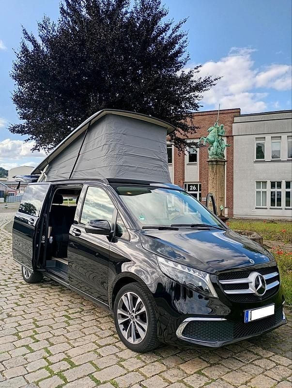 Schwarz Gebraucht 2024 Mercedes V250 Marco Polo Van / Kleinbus | 53.500 € - Bild 1/4