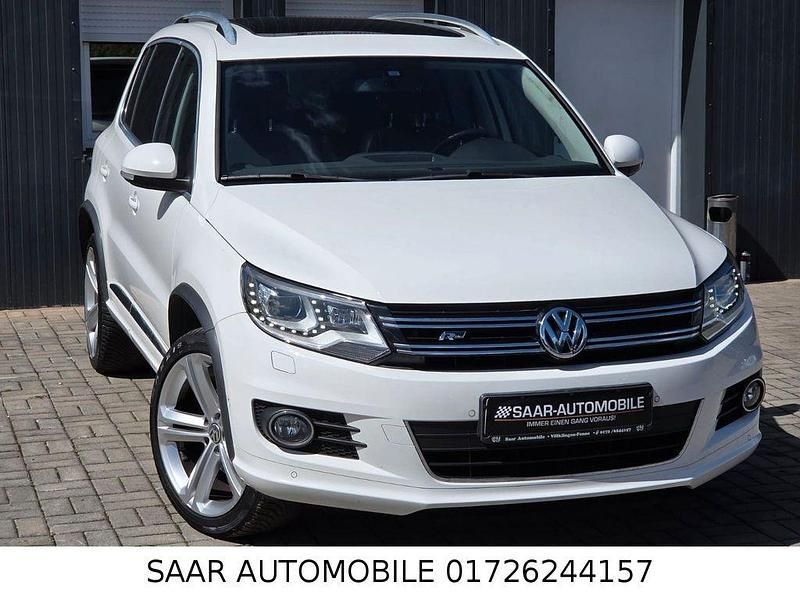 Weiß Gebraucht 2013 VW Tiguan R-line SUV | 14.980 € (Etwas zu teuer) - Bild 1/4