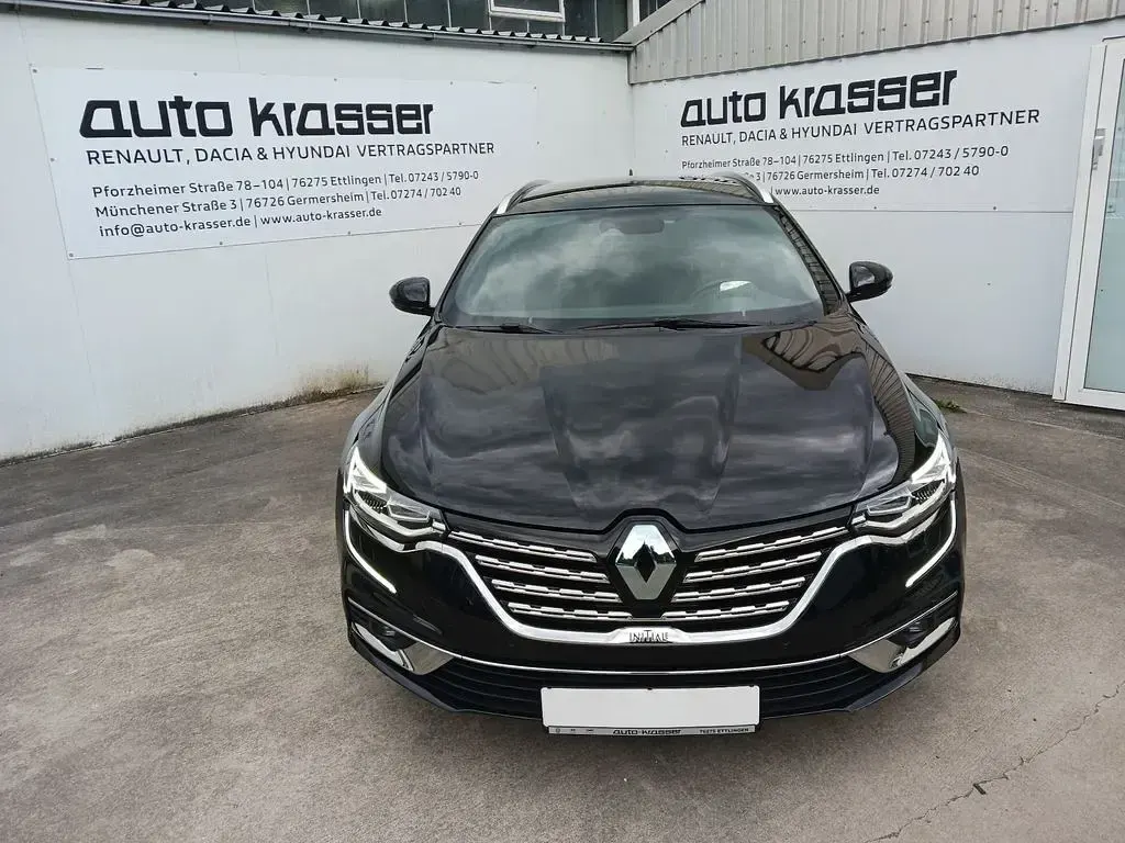 Gebraucht Renault Talisman GrandTour Initiale Paris 158 PS (116 kW) 2022 Blackpearlschwarz Kombi