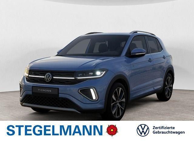 Blau Gebraucht 2024 VW T-Cross R-line SUV | 28.390 € (Fairer Preis) - Bild 1/2