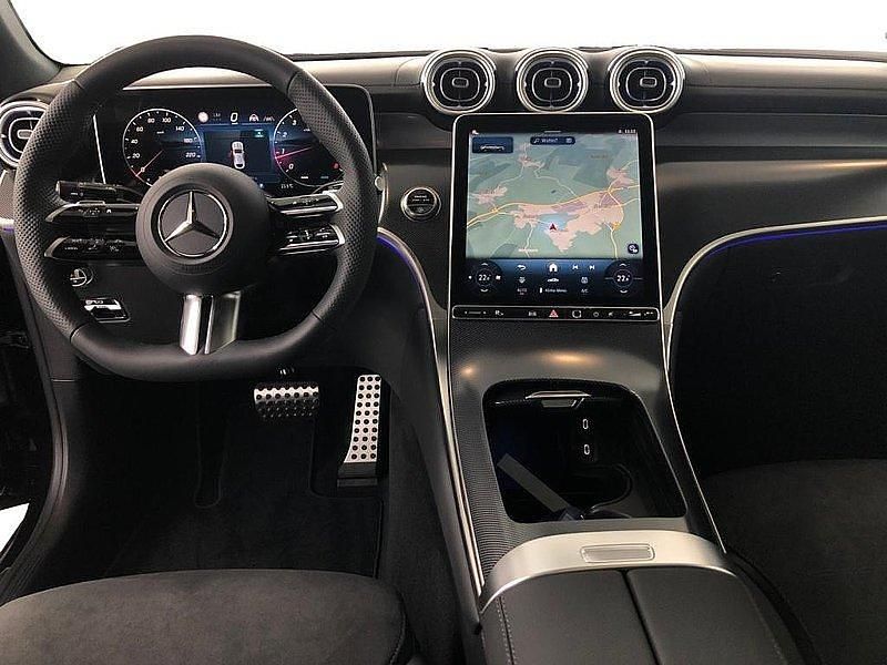 Gebraucht Mercedes GLC300 AMG line 258 PS (189 kW) 2024 Schwarz metalliclack obsidianschwarz Coupé
