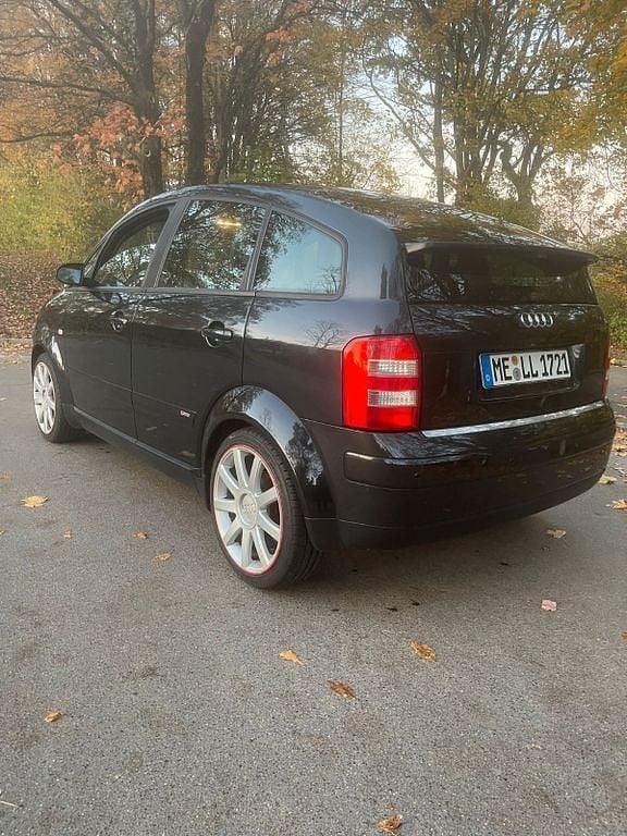 Schwarz Gebraucht 2002 Audi A2 S-line plus Kleinwagen | 11.900 € - Bild 1/4