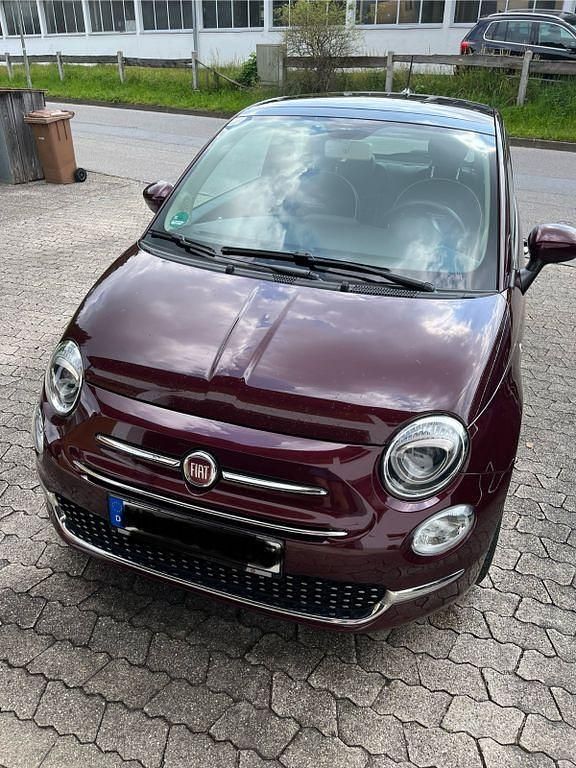 Rot Gebraucht 2019 Fiat 500 Lounge Kleinwagen | 8.600 € (Fairer Preis) - Bild 1/4
