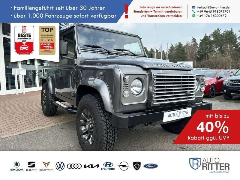 Grau Gebraucht 2013 Land Rover Defender SE SUV | 49.990 € - Bild 1/4