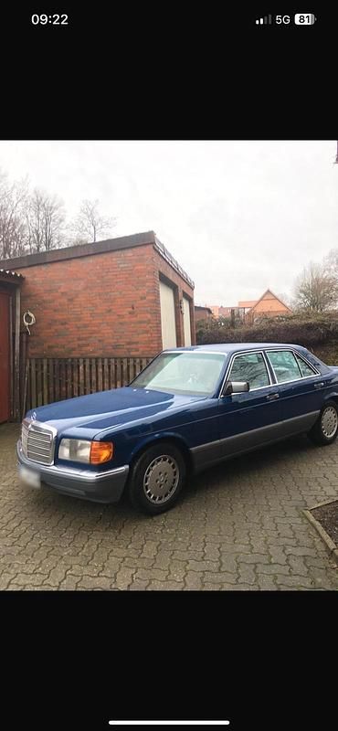 Second-hand Mercedes S300 SE 188 CP (138 kW) 1988 Albastru Berlinǎ