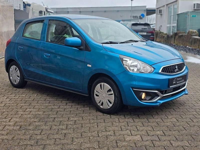 Gebraucht Mitsubishi Space Star Edition 71 PS (52 kW) 2018 Cerulean/medium blue Kleinwagen