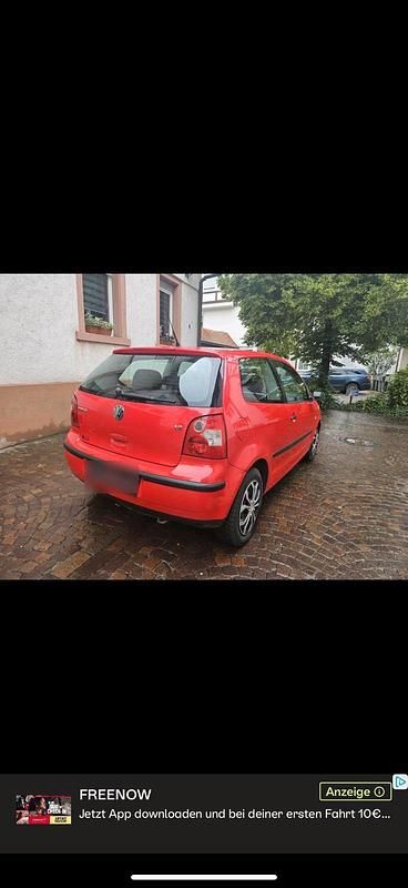 Rot Gebraucht 2002 VW Polo Kleinwagen | 300 € (Superpreis) - Bild 1/4